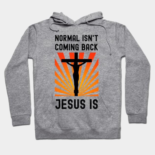 Normal Isn't Coming Back Jesus Is Hoodie by apparel.tolove@gmail.com